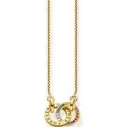 Thomas Sabo KE1488-996-7 Together Rainbow Ladies Necklace, adjustable