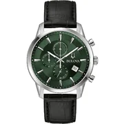 Bulova 96B413 Sutton Chronograph Mens Watch 41mm 3ATM