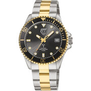 ETT EGS-11606-25M Professional Solar Radio Controlled Mens Watch 44mm 20ATM