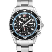 Swiss Alpine Military 7029.9131 Raptor Chronograph Mens Watch 42mm
