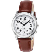 Master Time MTGA-10806-12L Speaking Mens Radio-Controlled 40mm
