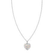 Engelsrufer ERN-HEARTTREE-TRICO Tree of Life Heart Ladies Necklace 50cm