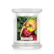 Kringle Candle Apple Bazilikas kvepianti žvakė vidutinė 2 dagčiai (411 g)