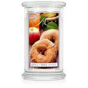 Kringle Candle Apple Cider Donut didelė 2 dagčių kvapioji žvakė (624 g)