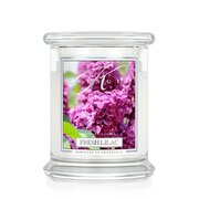 Kringle Candle Fresh Lilac kvapioji žvakė vidutinė 2 dagčiai (411 g)