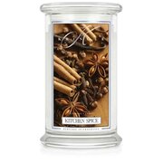 Didelė 2 dagčių kvapioji žvakė Kringle Candle Kitchen Spice (624 g)
