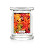 Kringle Candle Leaves kvapioji žvakė vidutinė 2 dagčiai (411 g)