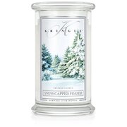Kringle Candle Snow Cappped Fraser didelė 2 dagčių kvapioji žvakė (624 g)