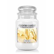 Country Candle Cheers didelė 2 dagčių kvapioji žvakė (652 g)
