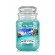 Country Candle Tropical Waters didelė 2 dagčių kvapni žvakė (652 g)