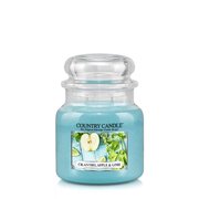 Country Candle Cilantro, Apple & Lime kvapioji žvakė vidutinė 2 dagčiai (453 g)