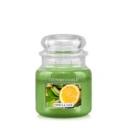 Country Candle Citrus & Sage kvapioji žvakė vidutinė 2 dagčiai (453 g)