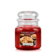 Country Candle Warm Apple Pie kvapioji žvakė vidutinė 2 dagčiai (453 g)