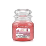 Country Candle Welcome Home kvapioji žvakė vidutinė 2 dagčiai (453 g)