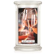 Kringle Candle Rose All Day didelė 2 dagčių kvapioji žvakė (624 g)