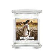 Kringle Candle Far, Far Away vidutinė 2 dagčių kvapioji žvakė (411 g)
