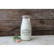 MILKHOUSE CANDLE Peppermint Pine Needle kvapioji žvakė PIENO BUTELIS (227 g)