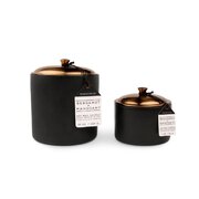 Paddywax HYGGE BLACK BERGAMONT + MAHOGANY 3-Wick kvapioji žvakė (15oz / 425g)