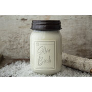 MILKHOUSE CANDLE Silver Berch kvapioji žvakė Farmhouse Jar (368 g)