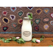 MILKHOUSE CANDLE Maroko mėtų kvapo žvakė PIENO BUTELIS (227 g)