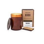 KOBO Woodblock Candle Hashish kvapioji žvakė (15oz / 425g)