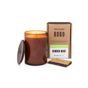 KOBO Woodblock Candle Bamboo Mint kvapioji žvakė (15oz / 425g)