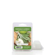 Kringle Candle Crisp obuolių ir šalavijų kvapus vaškas (64 g)