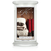 Kringle Candle Warm & Fuzzy didelė 2 dagčių kvapioji žvakė (624 g)