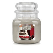 Country Candle Warm & Fuzzy vidutinė 2 dagčių kvapni žvakė (453 g)