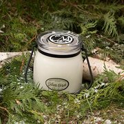 MILKHOUSE CANDLE Sidabrinė beržo kvapioji žvakė BUTTER JAR 2 dagčiai (454 g)