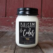 MILKHOUSE CANDLE Balsam Cedar kvapioji žvakė Farmhouse Jar (368 g)