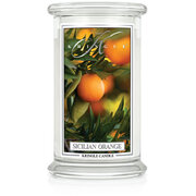 Kringle Candle Sicilian Orange didelė 2 dagčių kvapioji žvakė (624 g)
