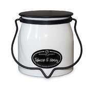 MILKHOUSE CANDLE Tabako ir medaus kvapioji žvakė BUTTER JAR 2 dagčiai (454 g)
