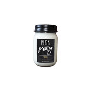 MILKHOUSE CANDLE Pink Peony kvapioji žvakė Farmhouse Jar (368 g)