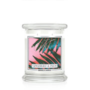 Kringle Candle Gingerlily & Palm kvapioji žvakė vidutinė 2 dagčiai (411 g)