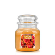 Country Candle Golden Mums & Honey Crisp Tonka kvapioji žvakė vidutinė 2 dagčiai (453 g)