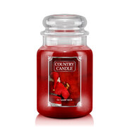 Country Candle Ol' Saint Nick didelė 2 dagčių kvapni žvakė (652 g)