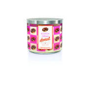 Kringle Candle Boston Cream Donut 3 dagčių kvapioji žvakė 411g