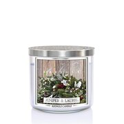 Kringle Candle Juniper Laurel 3 dagčių kvapioji žvakė 411g