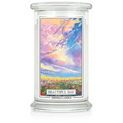 Kringle Candle Beautiful Day didelė 2 dagčių kvapioji žvakė (624 g)