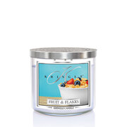 Kringle Candle TUMBLER Fruit & Flakes 3 dagčių kvapioji žvakė 411g