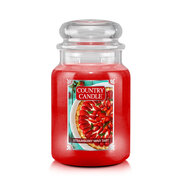 Country Candle Strawberry Mint Tart didelė 2 dagčių kvapni žvakė (652 g)