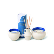 Paddywax SANTORINI kremas – Cliff & Hinoki Wood kvapioji žvakė 8,5 uncijos / 240 g