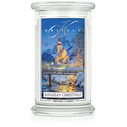 Kringle Candle Bavarian Christmas didelė 2 dagčių kvapni žvakė (624 g)
