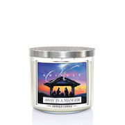 Kringle Candle TUMBLER Away in a Manger 3 dagčių kvapioji žvakė (411g)
