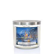 Kringle Candle TUMBLER Bavarian Christmas 3 dagčių kvapni žvakė (411g)
