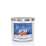 Kringle Candle TUMBLER Christmas Cabin 3 dagčių kvapni žvakė (411g)
