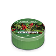 Country Candle Holly & Mistletoe kvapioji žvakė (42g)