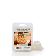 Country Candle Milk & Cookies kvapus vaškas (64g)