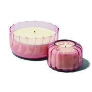 Paddywax RIPPLE Desert persikų kvapo žvakė stikliniame indelyje 4,5 uncijos / 128 g